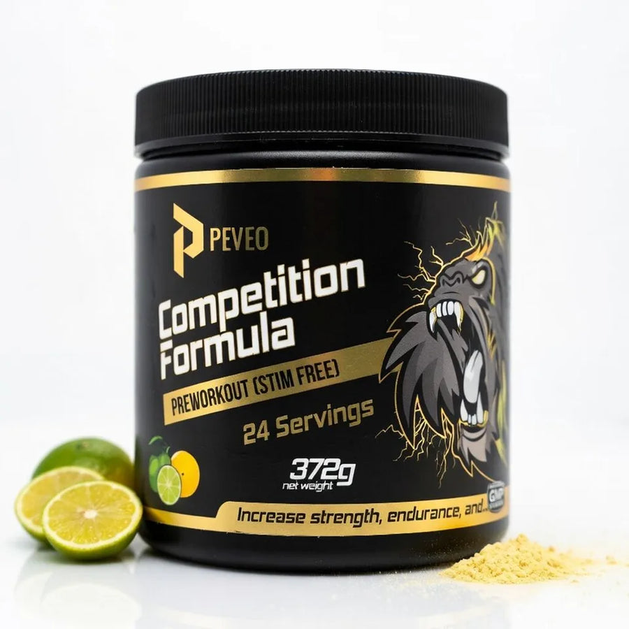 Peveo PWO-Stim-free uten koffein, produktbilde av boksen