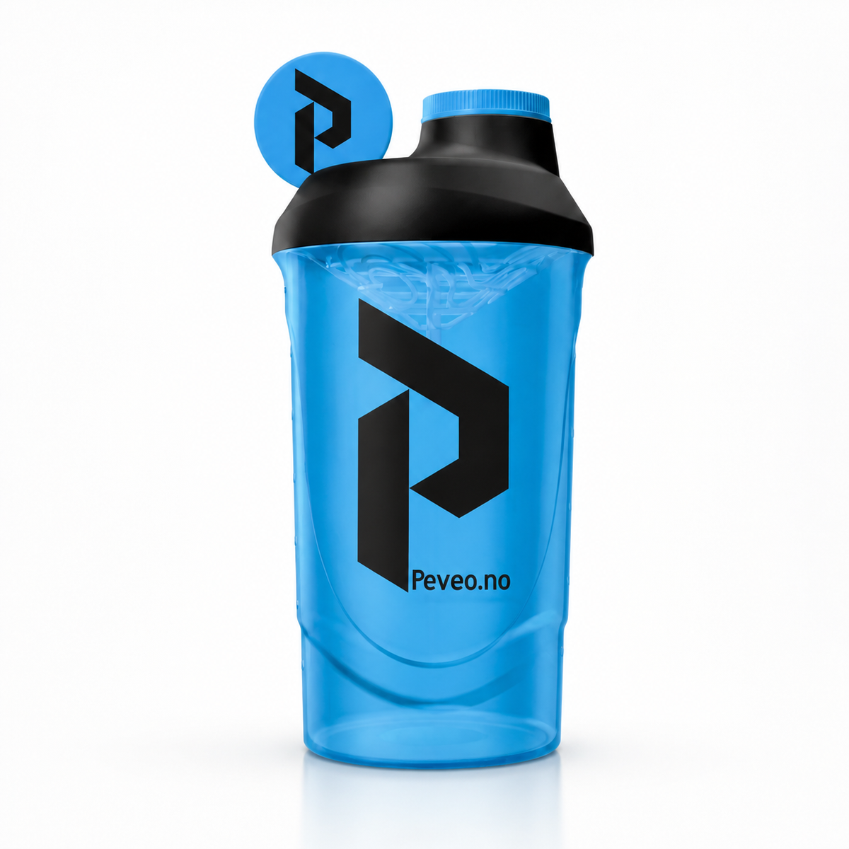 Peveo Shaker 600 ml i blått og svart